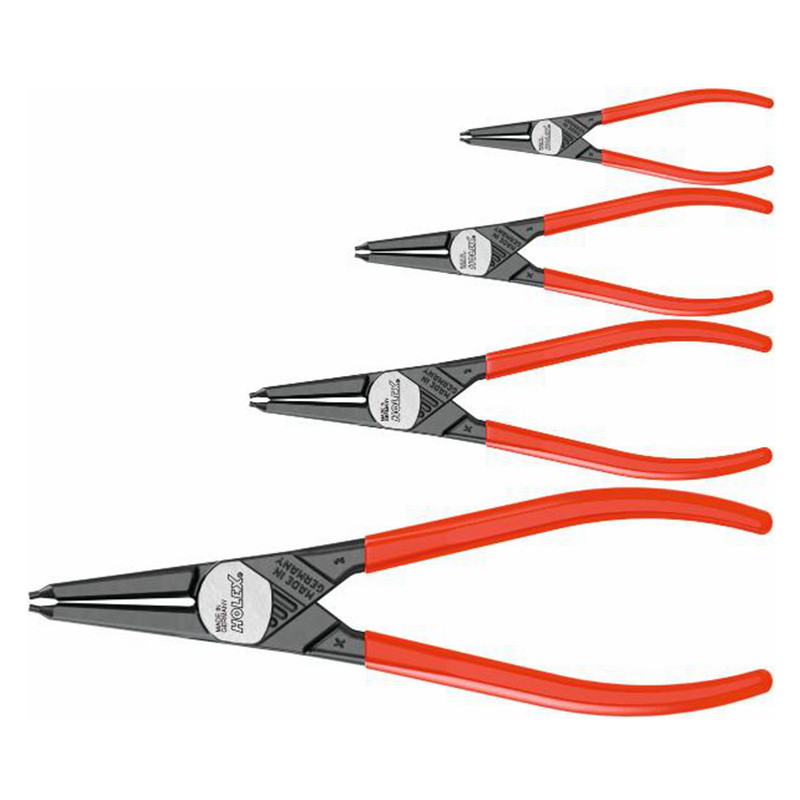 德国原装进口霍夫曼holex直头内卡簧钳套装4件套挡圈