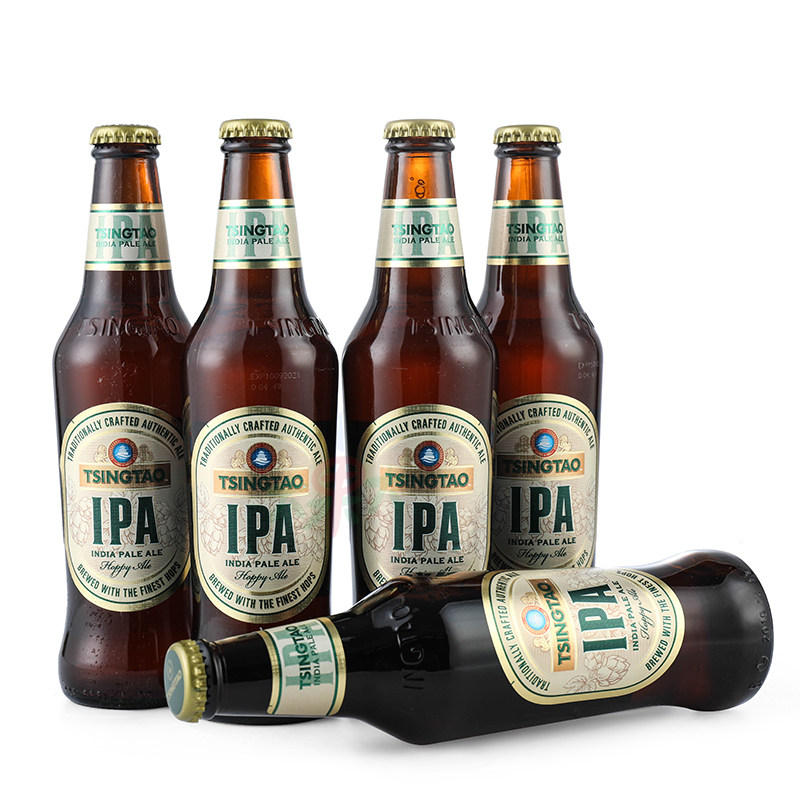 出口青岛啤酒ipa330ml24印度艾尔啤酒