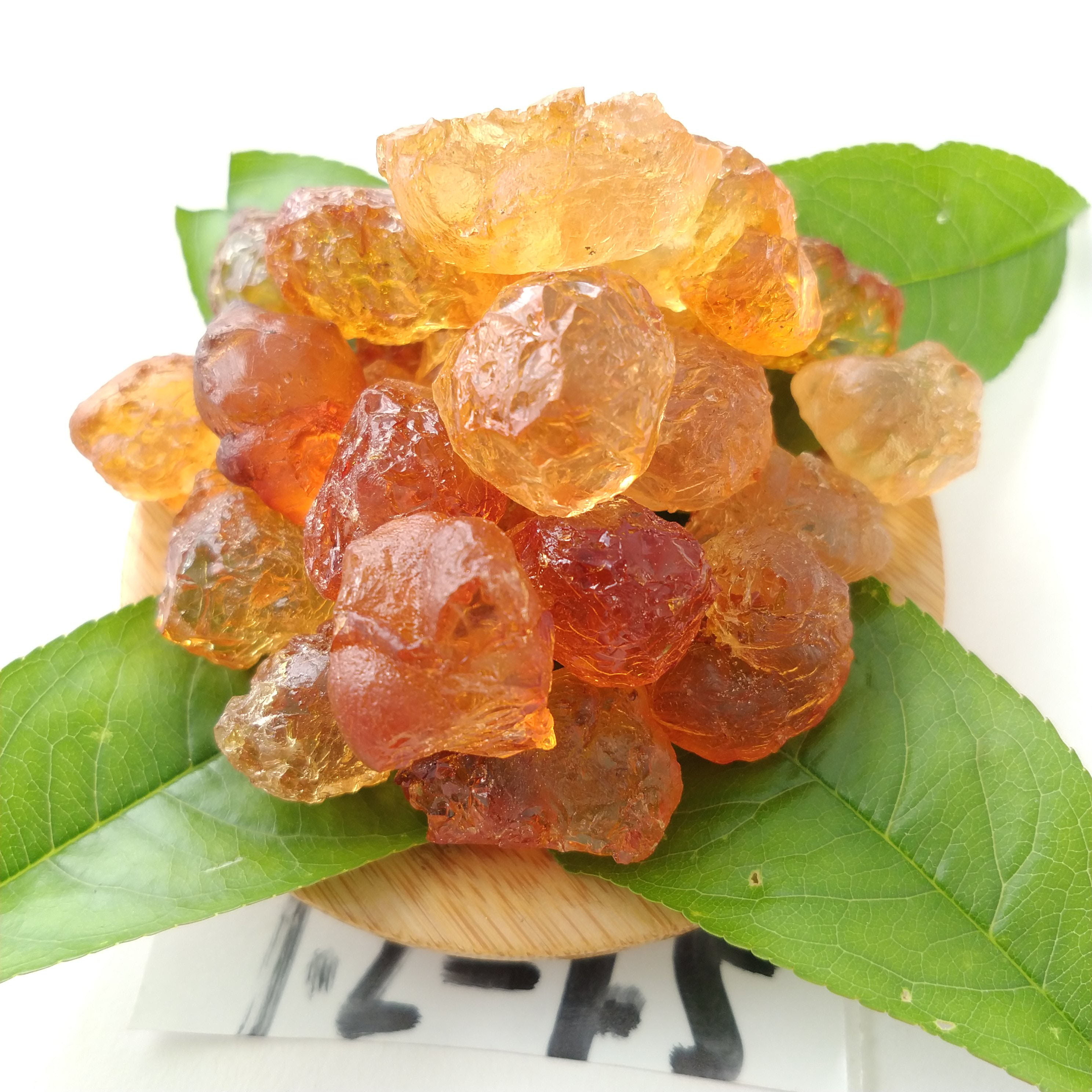 颗粒农家简修桃胶1斤大中小桃桃花修剪干净桃胶