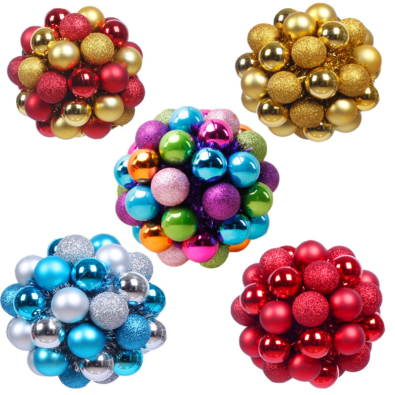 圣诞装饰大号吊球商场卖场超市店铺圣诞节吊顶圣诞装饰品