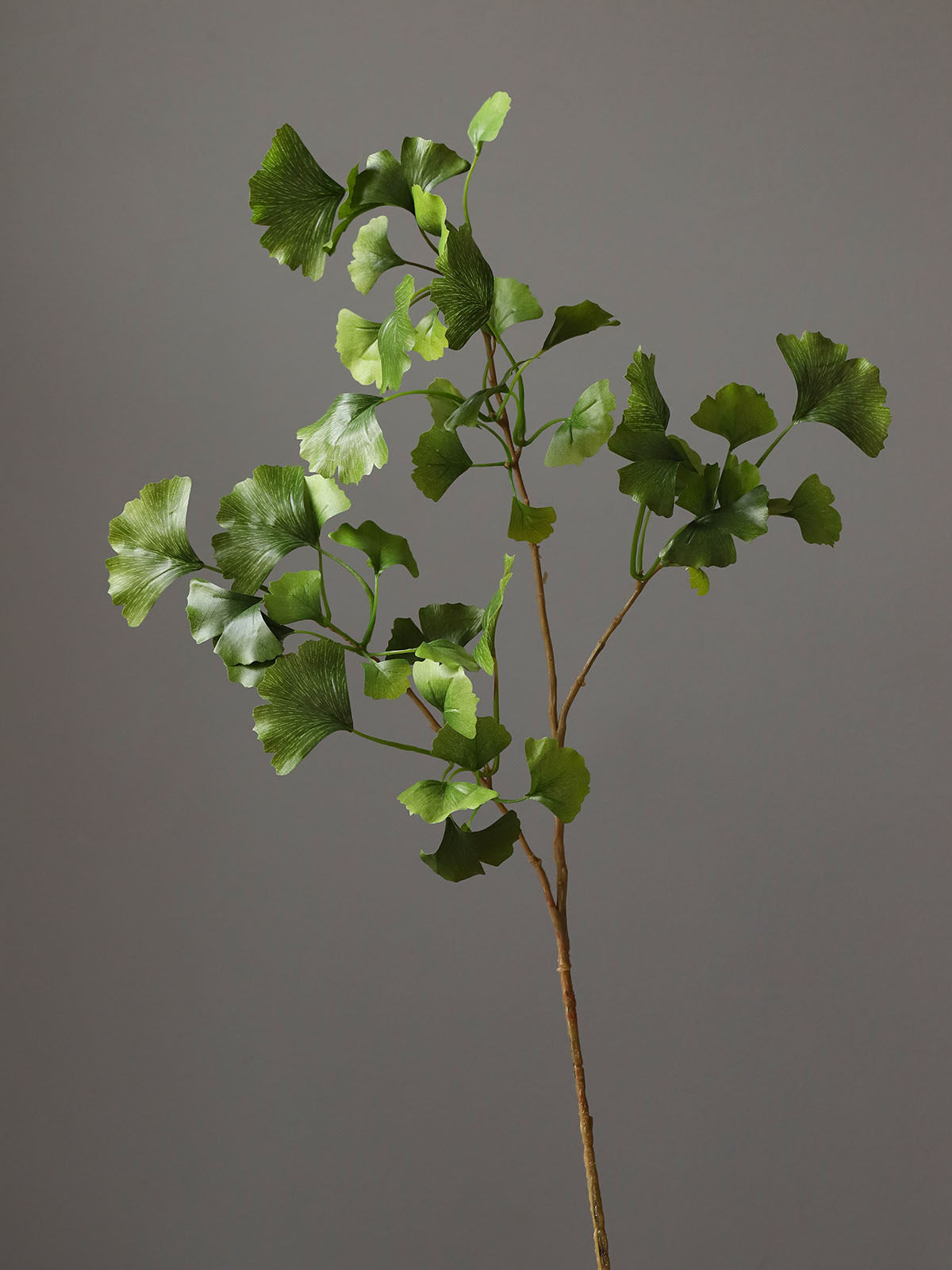 芝麻家居仿真银杏叶假花绿植客厅餐厅装饰品插花仿真花