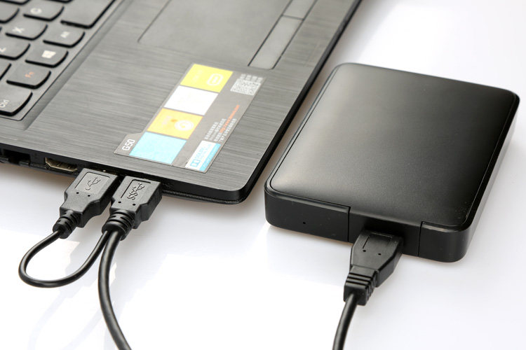 适用于三星西数希捷东芝移动硬盘加长数据线usb3.0双头数据线