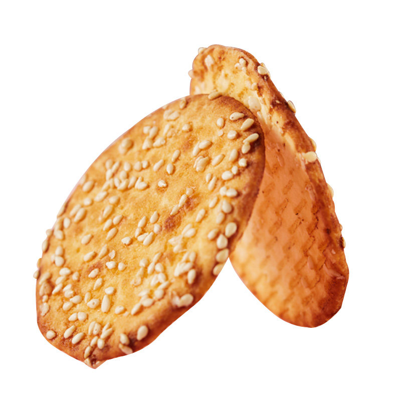 上海三牛鲜切片饼干休闲零食薄脆芝麻椒盐代餐下午茶早餐独立小包