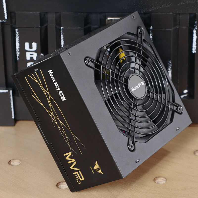 航嘉mvp k600电源额定600w金牌全模组电脑主机电源atx双8cpu接口