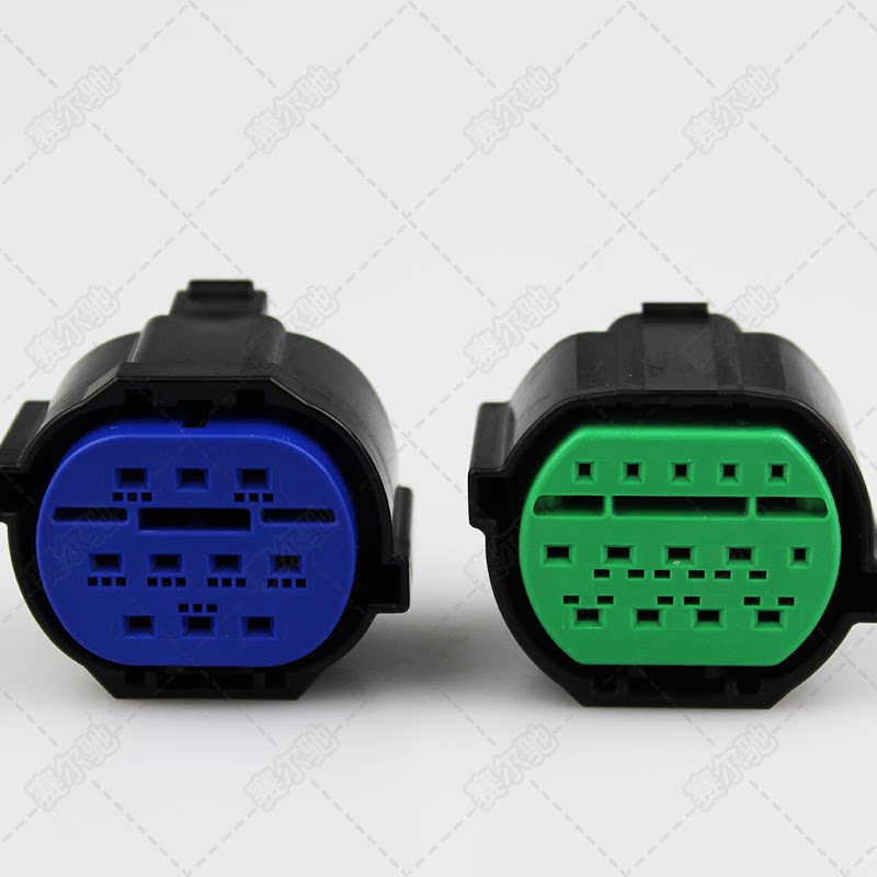 现代起亚大灯插头连接器线束接头汽车接插件6p10p14p20p原装进口