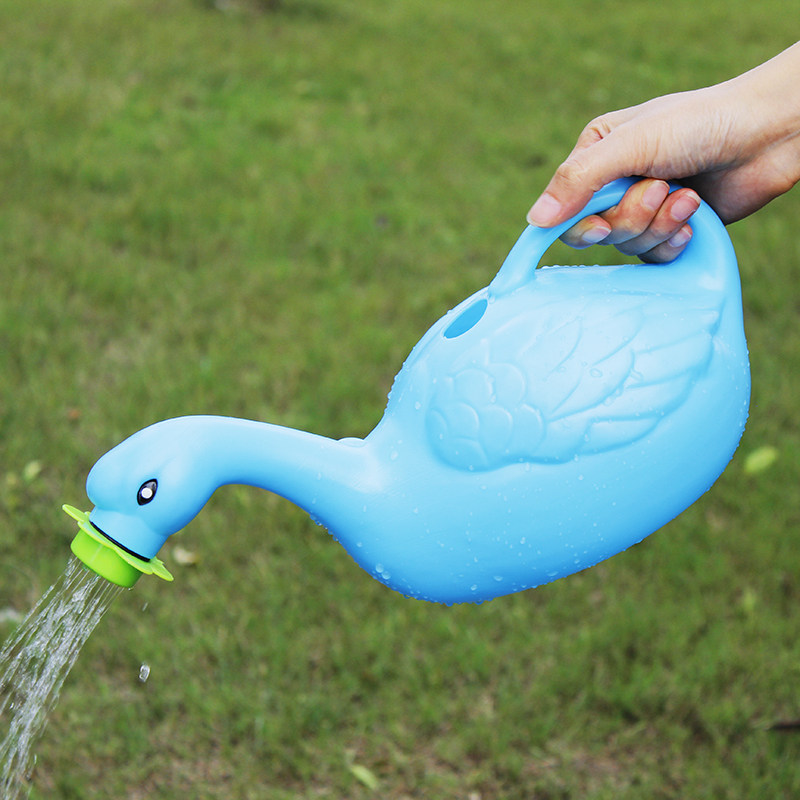 水壶天鹅浇水浇花家用室内花洒儿童洗澡玩具洒水