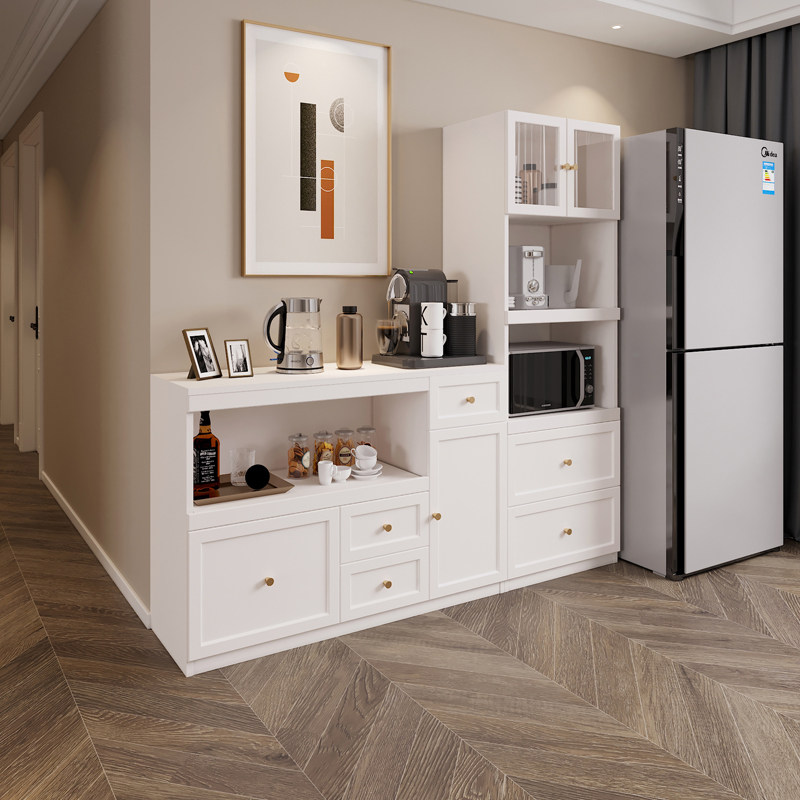 轻奢餐边柜酒柜一体靠墙高低柜组组合客厅餐厅餐边柜