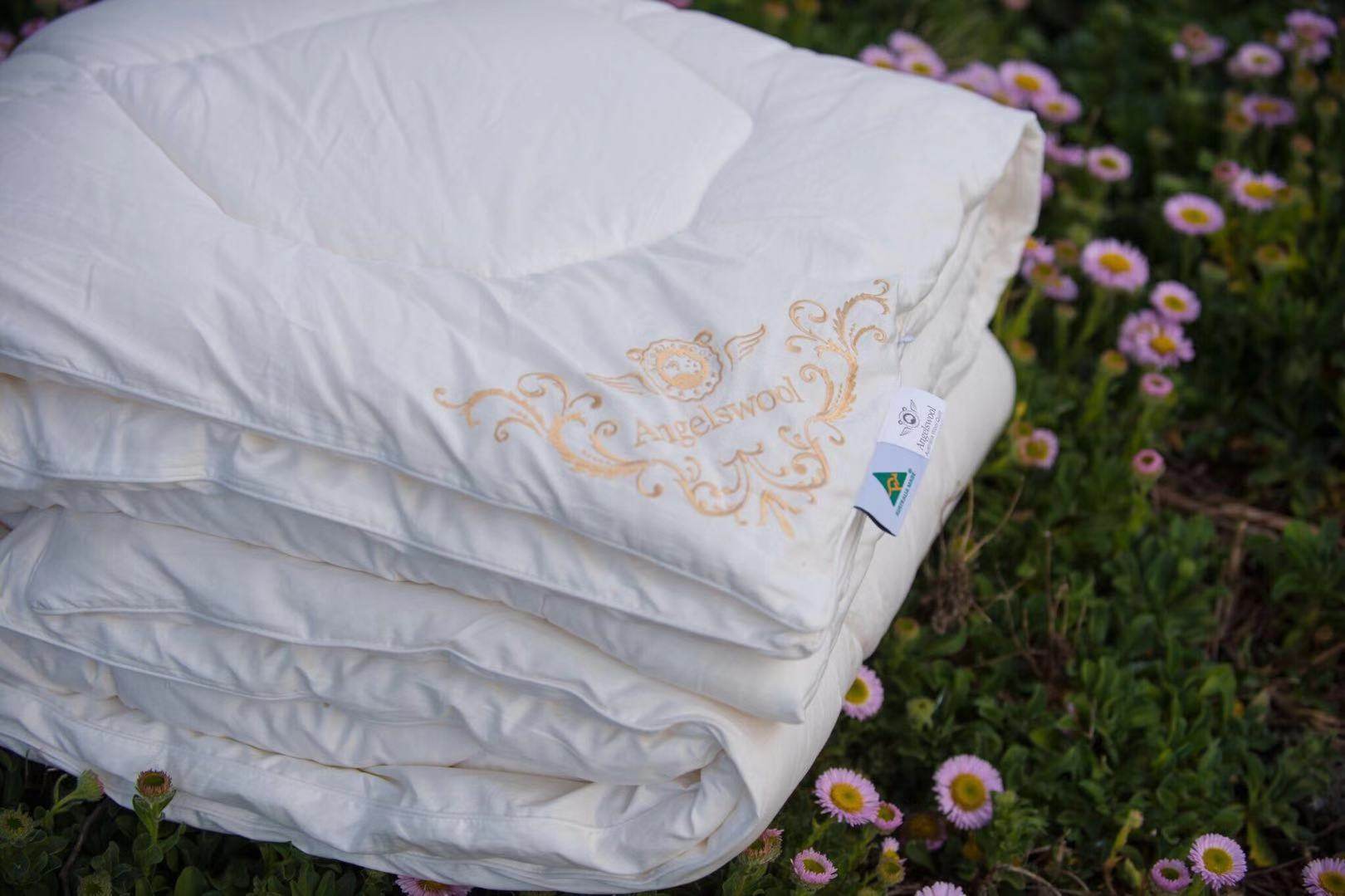 澳洲原装进口天使羊毛被子澳大利亚angelswool绒被羊毛被