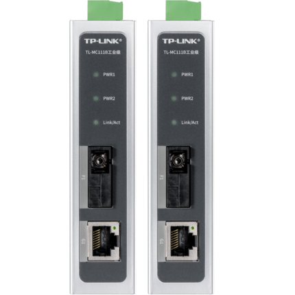 包顺丰含增值税tplink普联tlmc111a工业级tlmc111b光纤收发器单模单纤