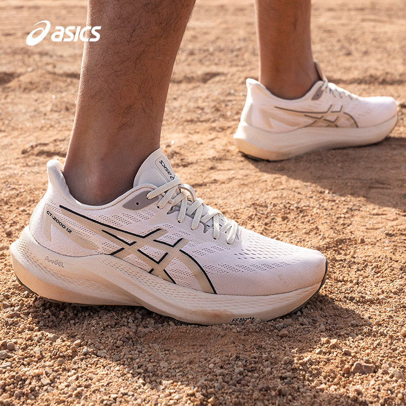 asics亚瑟士gt200012男子稳定支撑专业跑鞋透气减震回弹运动鞋
