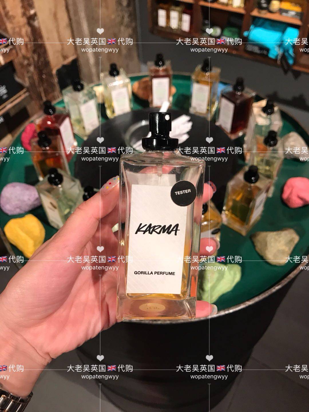 现货100ml英国lush和谐冥想karma香水香膏香水