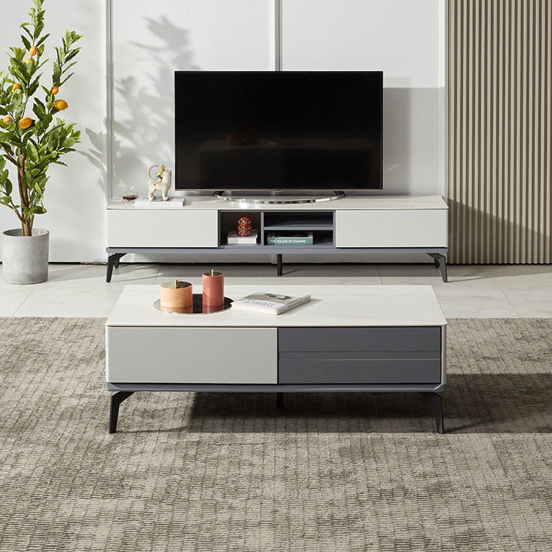 顾家家居现代简约茶几电视柜家用储物客厅家具组合pt7010茶几