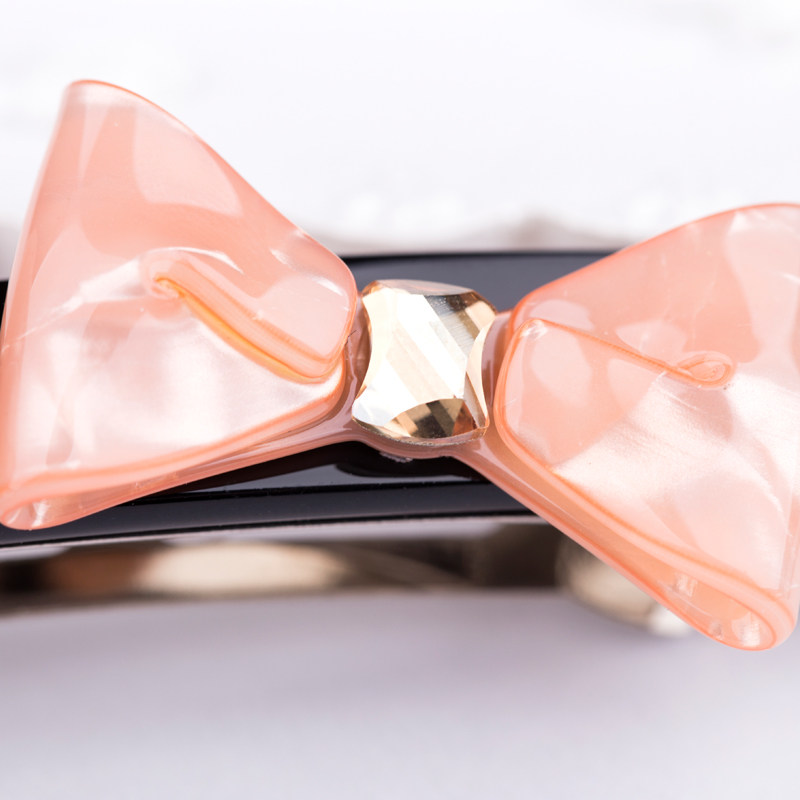 专柜chaplet佩妮发卡弹簧蝴蝶结发夹发饰韩版卡子发饰