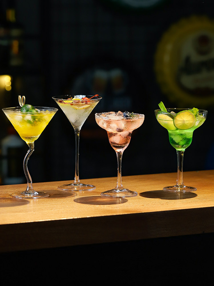 水晶鸡尾鸡尾酒酒杯创意马天尼杯酒酒吧个性网红鸡尾酒杯