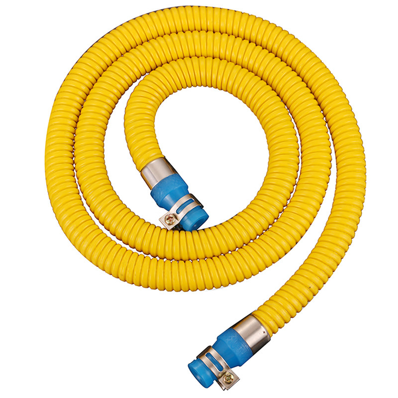 家用铠装燃气管防爆天然气管液化煤气管热水器连接管灶具金属软管_双