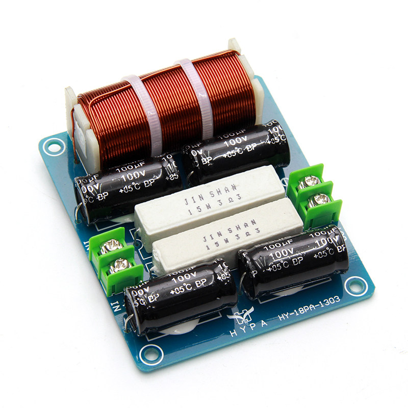 音响音箱无源低音炮专用分频器纯低音汽车一分频超低音重低音发烧