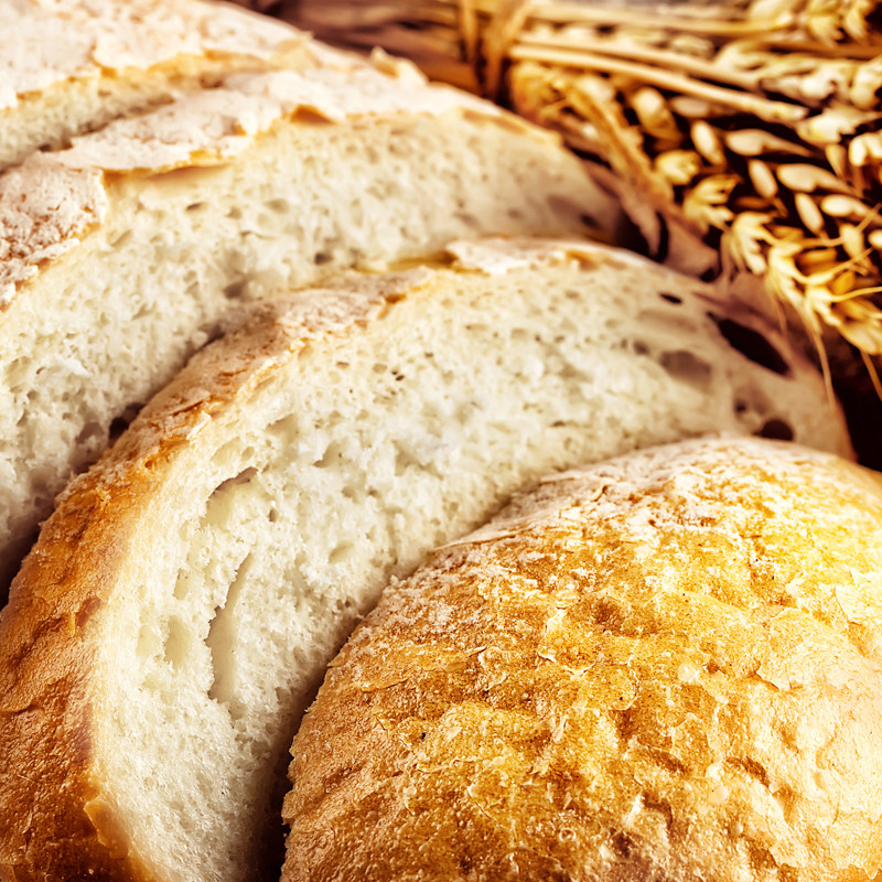 新良全麦面包500g2袋高筋面粉家用专用小麦面粉