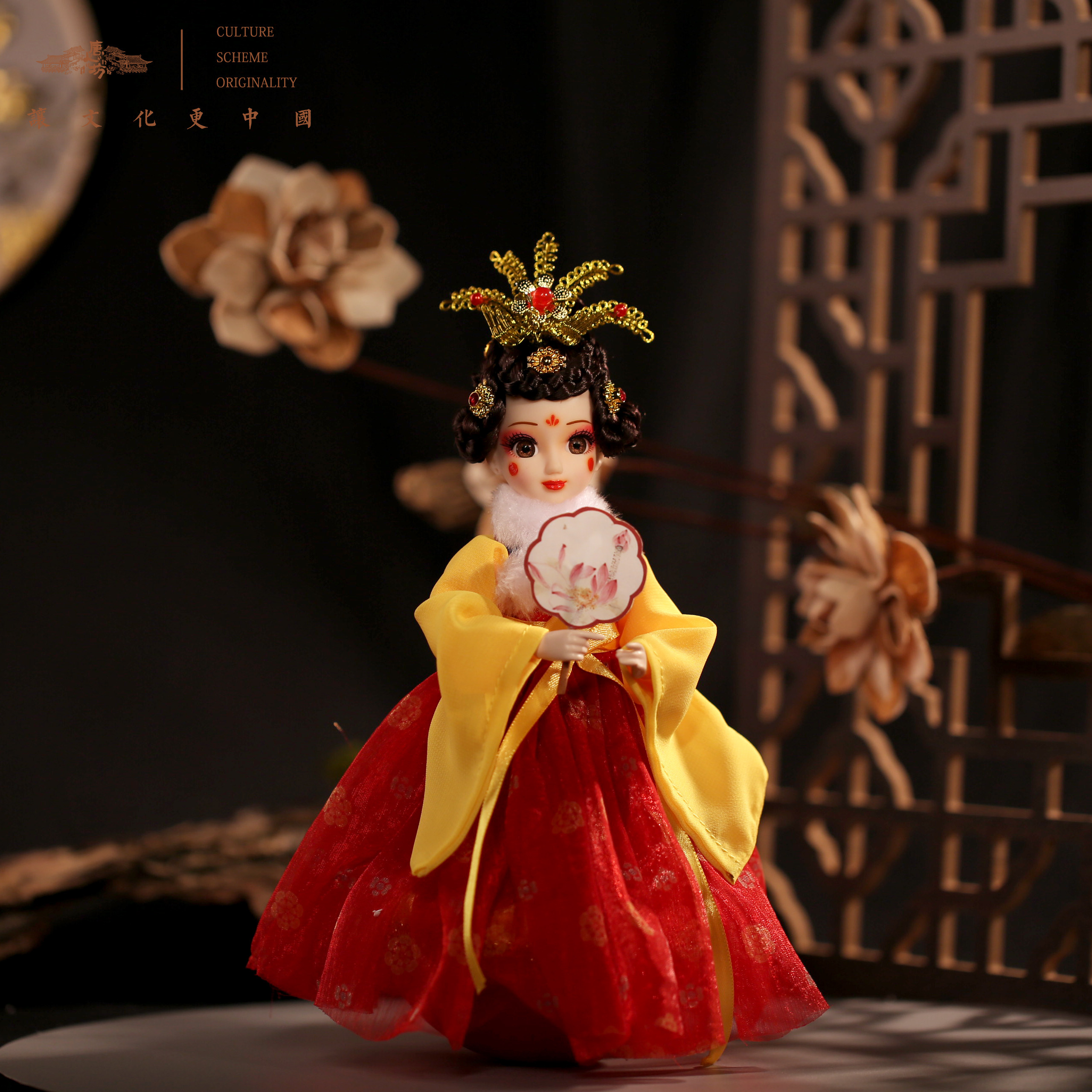 网红爆款西安不倒翁小姐姐姐阿唐捕醉绢人