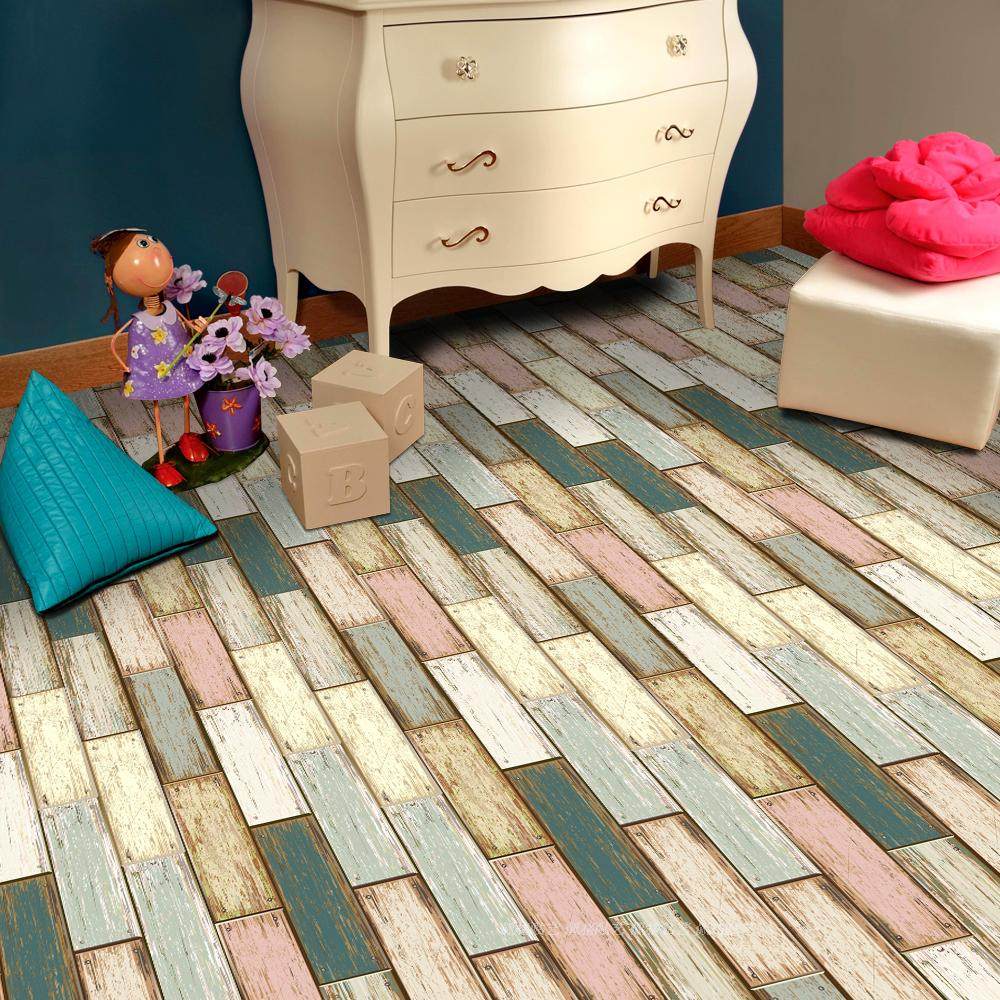 pvc地板贴自粘贴贴纸客厅卧室卫生间加厚防水地板革