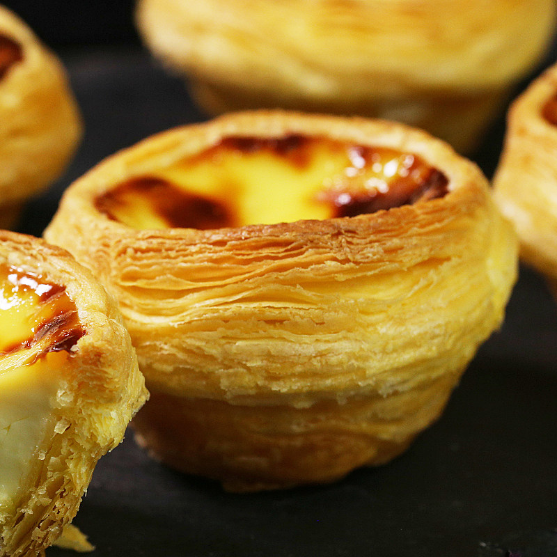 展艺葡式蛋挞皮51个装 烘焙家用材料套餐带锡底半成品酥皮塔壳液