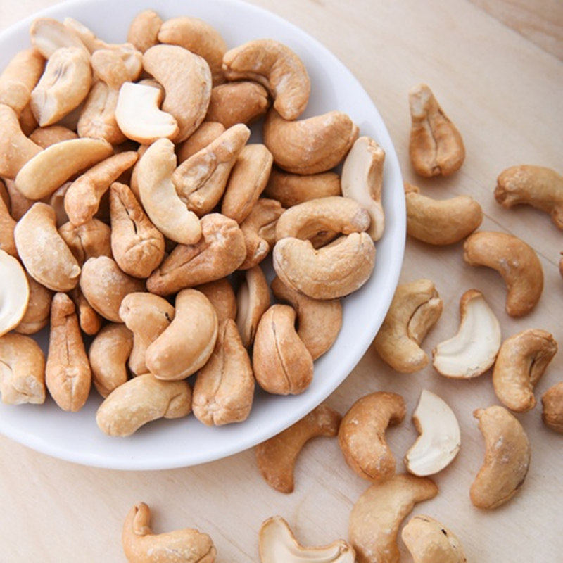 零食休闲发货随机包装两款中粮100g原味腰果仁腰果