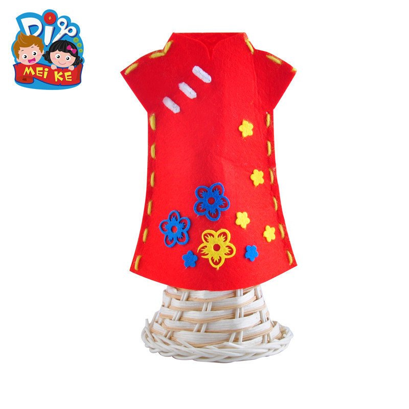 diy手工织布自制中国服装唐装幼儿园端午节创意其他手工制作
