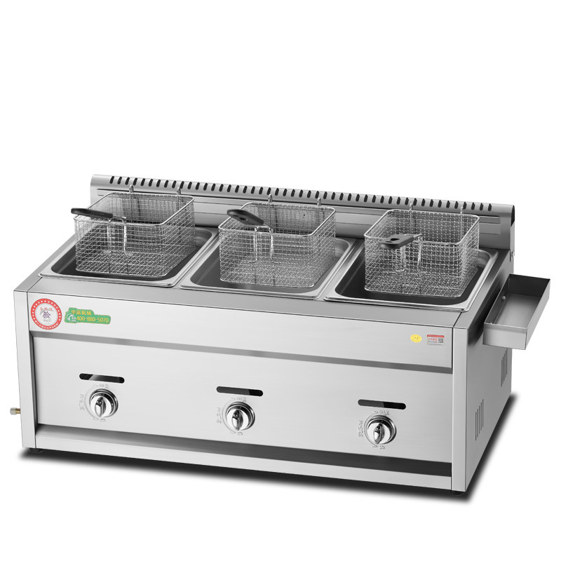 炉油生铁炸炉鸡排炸串锅薯条炸机油炸燃气油炸锅商用炸锅