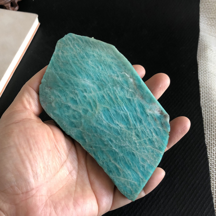 切片水玉冰魄天河石原石亚马逊石原矿原矿充填雕刻摆件摆件