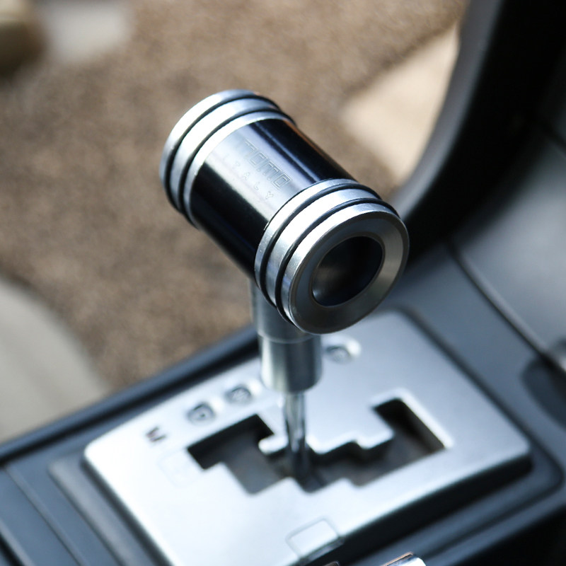 排挡改装金属真皮把头波棍头手动通用挂档杆档排挡杆