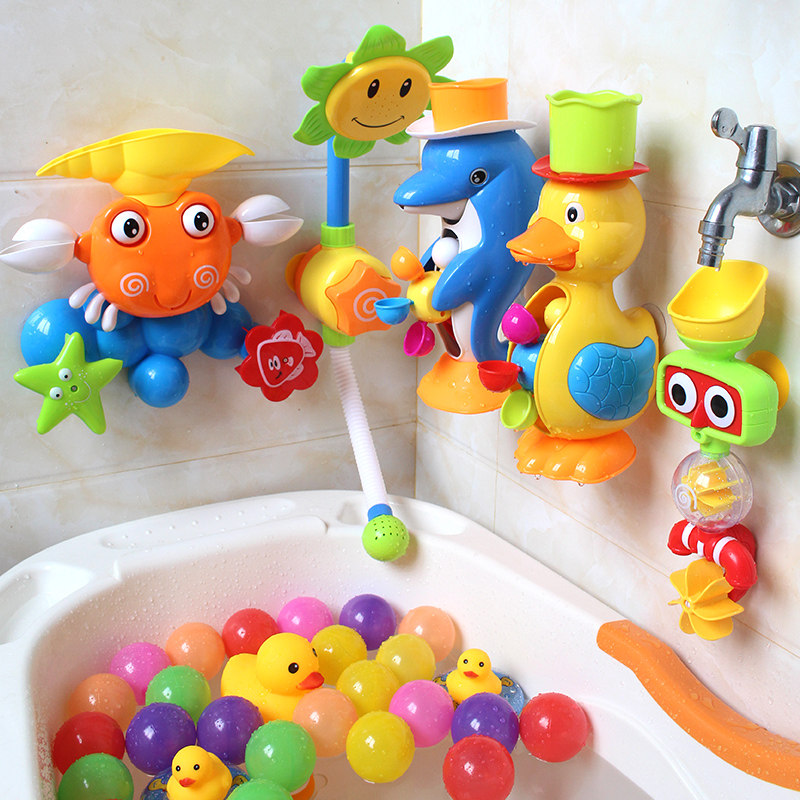 儿童洗澡玩具宝宝男孩小女婴儿水中戏水电动戏水