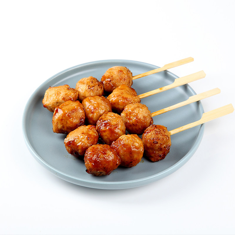 丸子串罗森711便利店鸡肉串大成炭烤照烧脆骨丸鸡肉丸日式