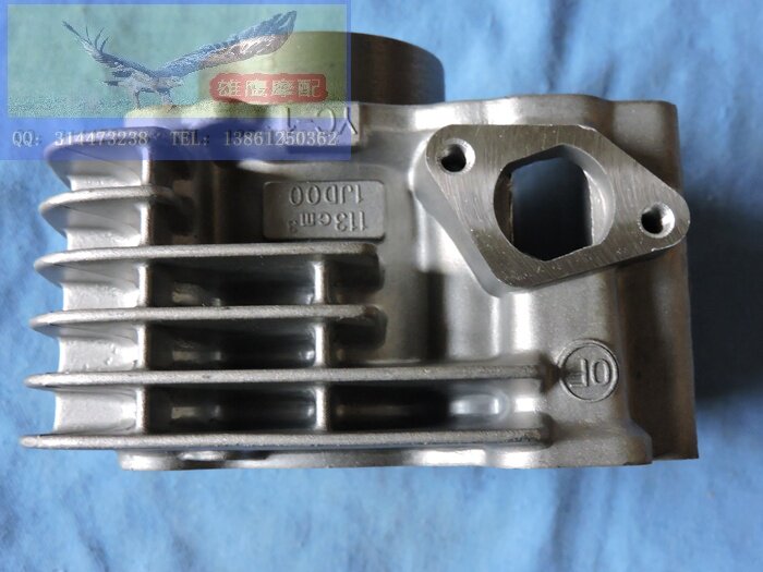 雅马哈摩托车原厂配件jym1102爱发气缸缸体活塞i8气缸体