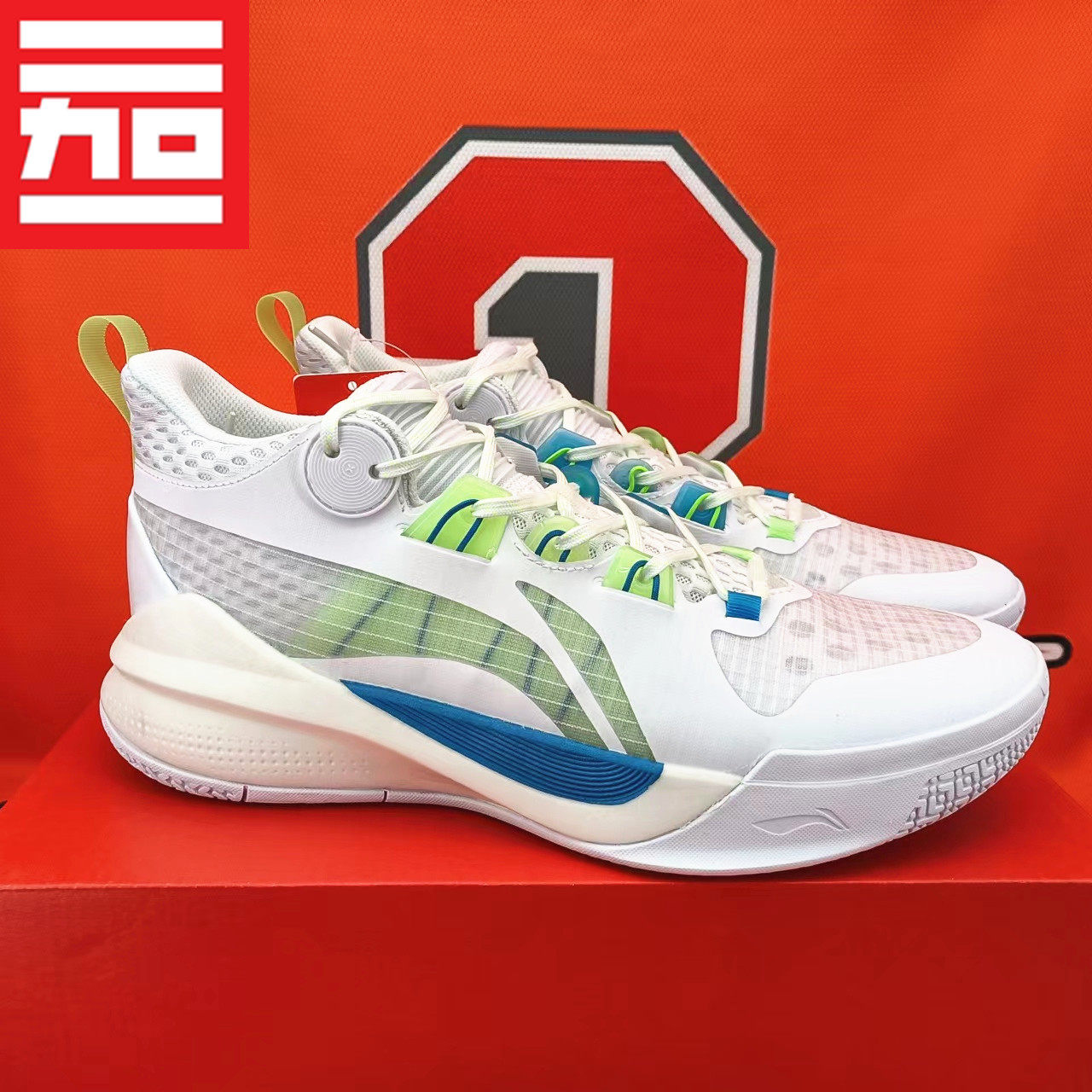 李宁音速10男款td缓震比赛团队队中耐磨实战篮球鞋