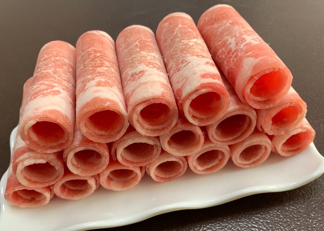 山联新鲜谷饲肥牛250克x4烤肉汤锅重庆火锅食材牛肉卷