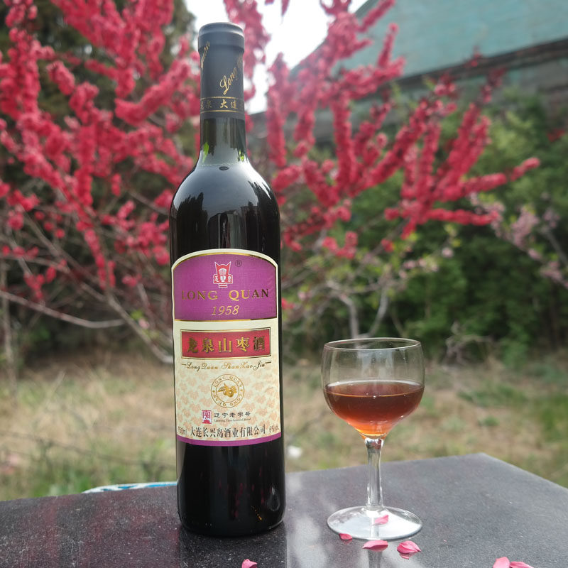 龙泉山枣酒野生酸枣酿造果酒甜酒男神女神酒低度后劲枣味整箱瓶装
