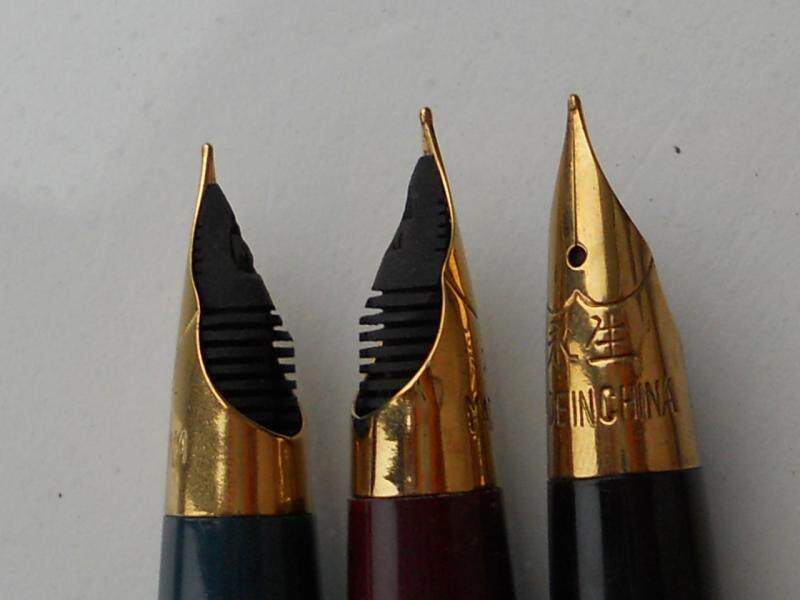 正品eosin/永生727老款两用铱金笔 98年产 库存老钢笔 大包笔尖