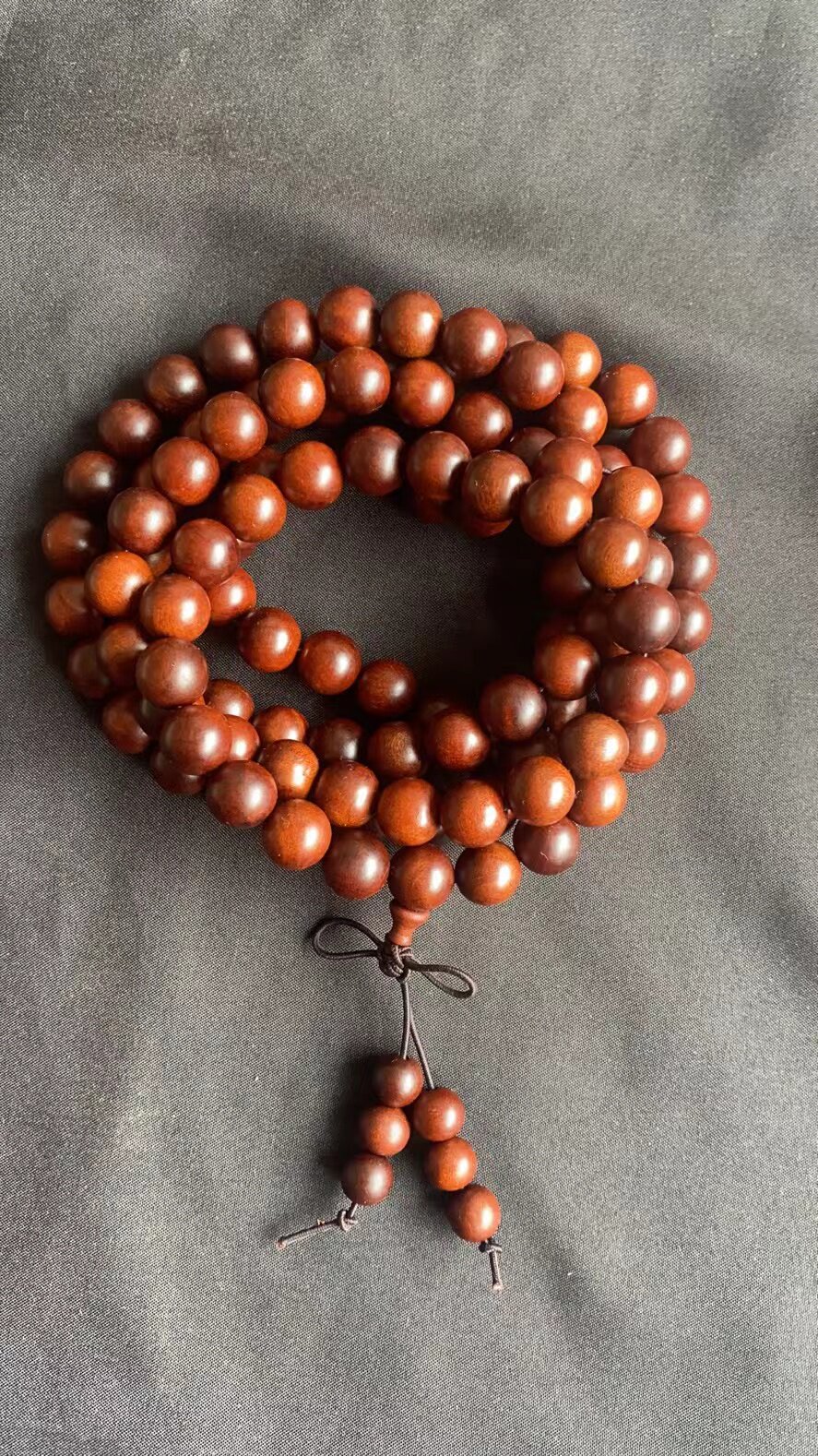 雷击枣木手护身佛珠流珠手念珠道家法器手持男女佛珠