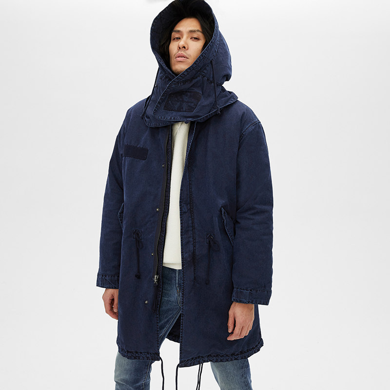 gap男装保暖加厚棉服513617 三合一夹克连帽棉衣男士外套潮 - gap官方