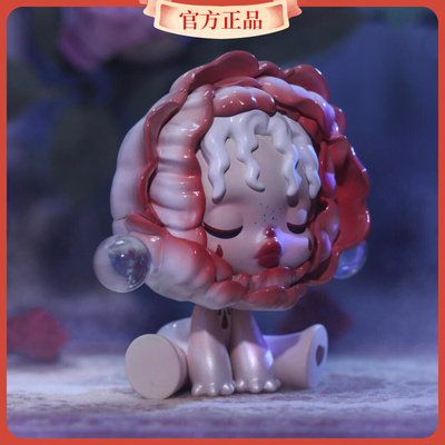 正版泡泡玛特skullpanda密林古堡sp系列盲盒整盒确认款少女心摆件