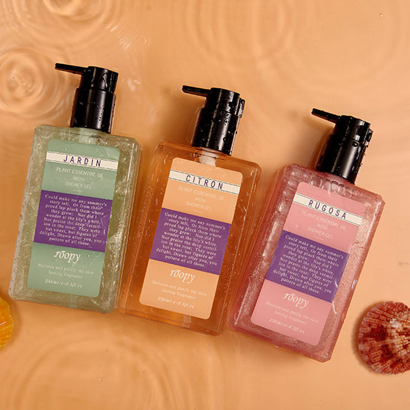 法国roopy润培香水香氛沐浴露烟酰胺持久留香滋润保湿清爽沐浴液 - 唯