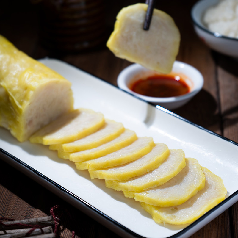 钟祥特产官发精制蟠龙盘龙菜肉糕卷500g湖北猪肉类