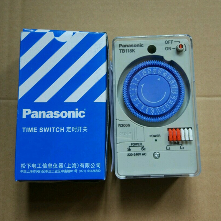 机械式定时器 定时器开关tb118k 时控开关 tb118kc7s