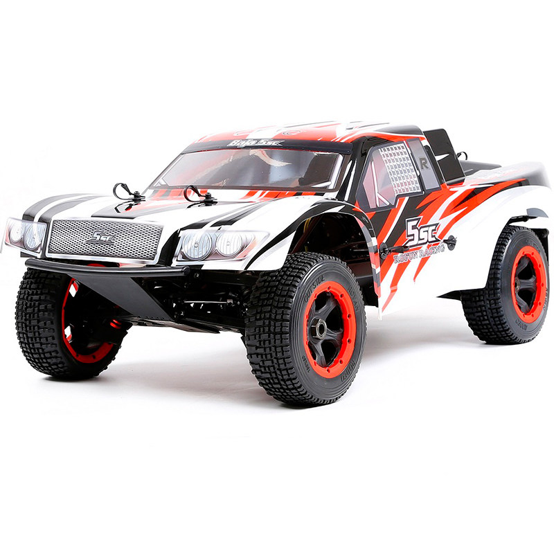 若凡baja5scrc油动短卡汽油遥控车高速燃油车模