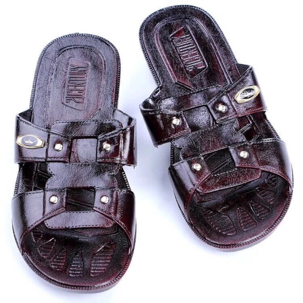 休闲日常家用浴室一字凉拖夏季老年胶拖鞋平底台湾21century男士