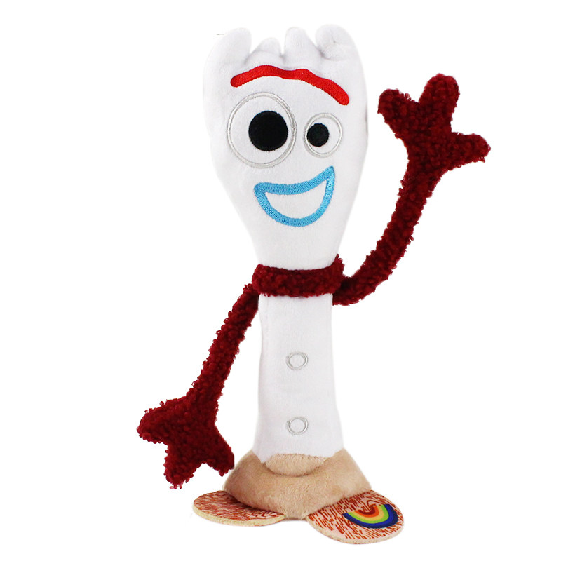 玩具总动员叉子先生哥达小猪小马毛绒公仔卡通毛绒