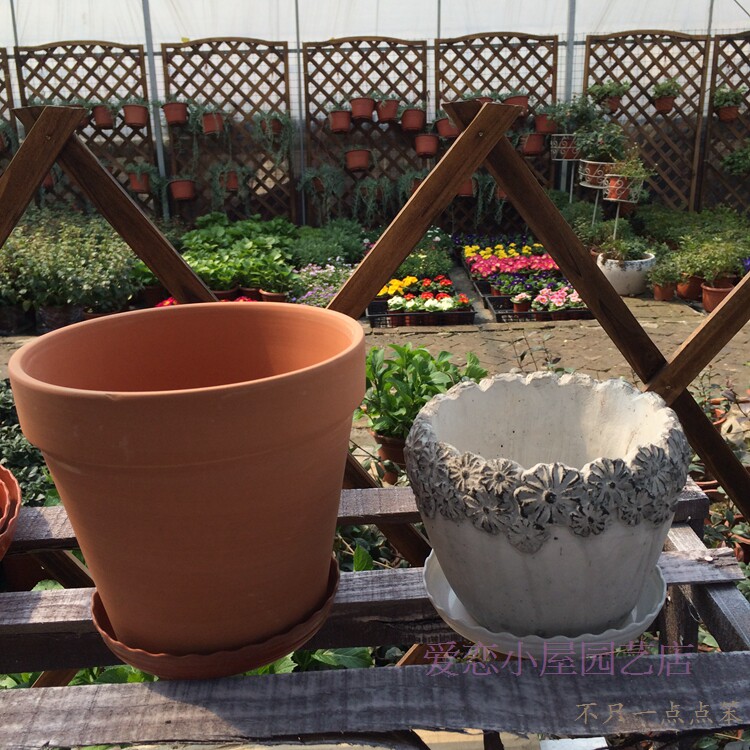 塑料托盘接水荷叶加厚圆形花盆底盘注意尺寸花托