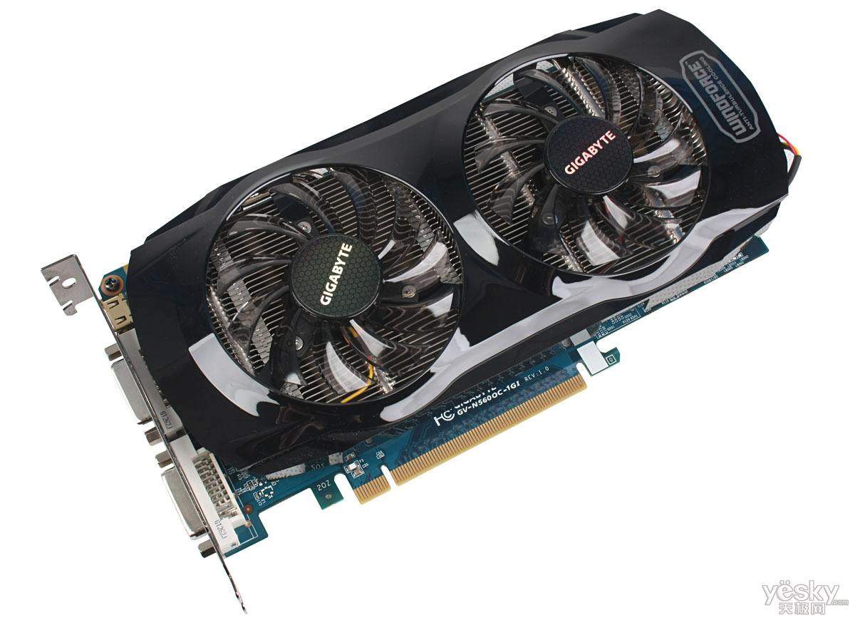 拆机技嘉gtx460se560ti1gd5pcie游戏显卡minihdmi显卡