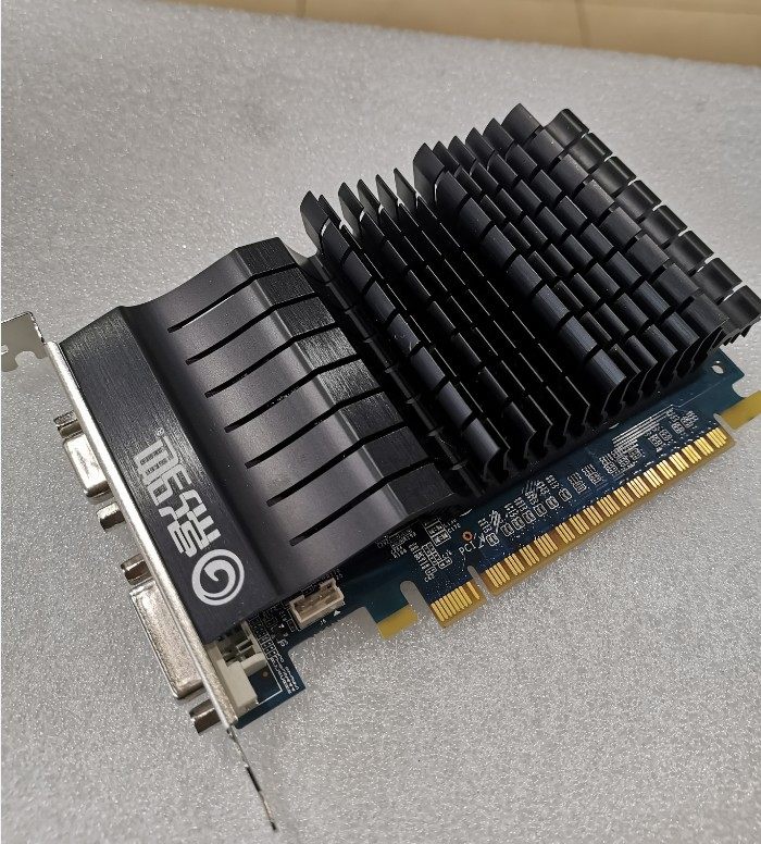 拆机影驰gt710战将冰鳞1g2gd364bpcie显卡