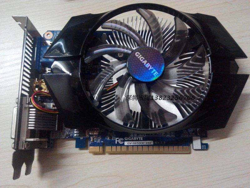 拆机技嘉gtx650各款1g2g128bd5pcie游戏显卡