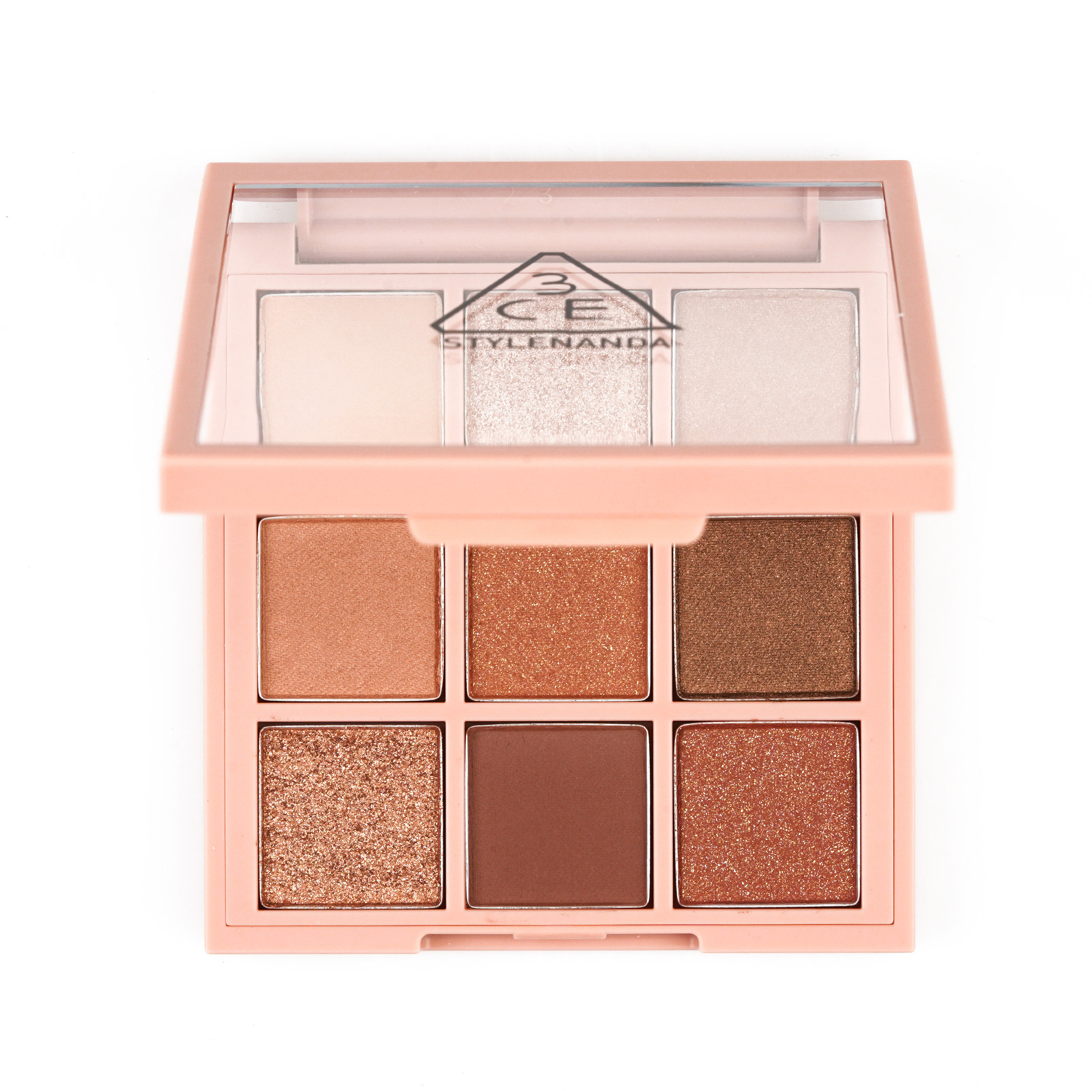 眼影3ce九宫棕色九色overtakedrybouquetsmoother眼影